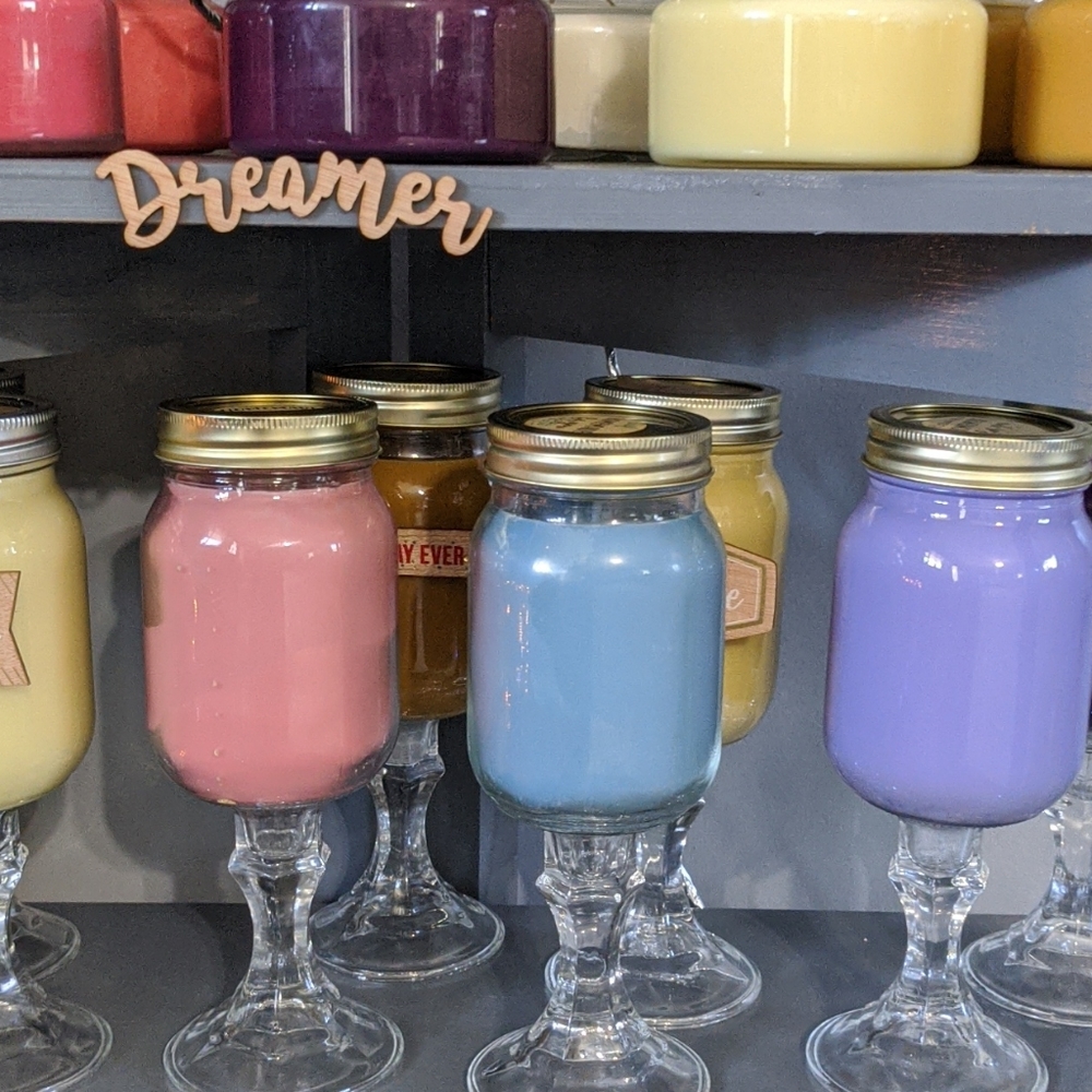 Pint jar gulf shores 🌊100% soy candle
